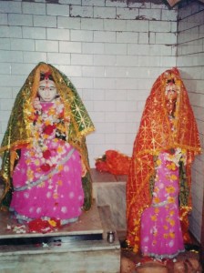 Present and Original Statue